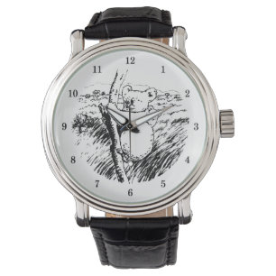 Montre Très Cool Panda Bear Wrist Watch