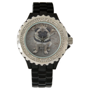 Montre Très sérieux Pug
