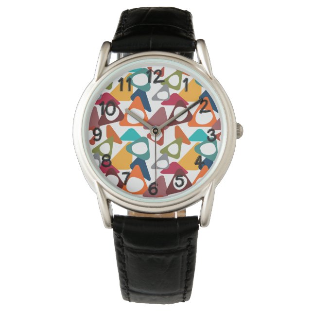 Montre Triangles arrondis (devant)