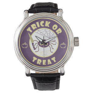 Montre Trick or treat halloween araignée style Starbucks