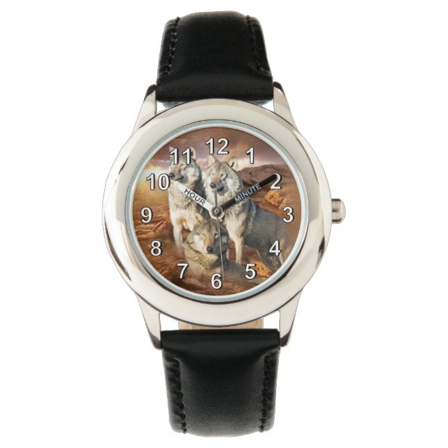 Montre Trio des loups (devant)
