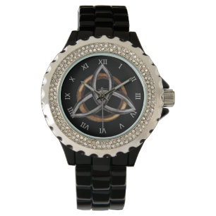 Montre Triquetra (brun/argent)