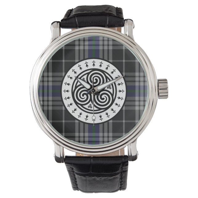 Montre Triskele & Tartan National Breizh (devant)