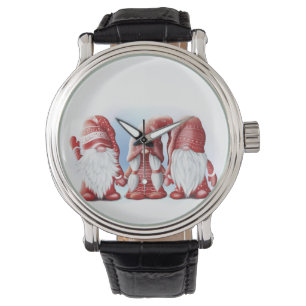 Montre Trois gnomes amusants de Noël Café Mug Stone Mag