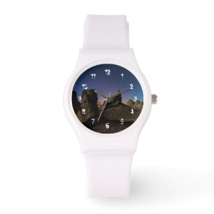 Montre Trona et la manière laiteuse