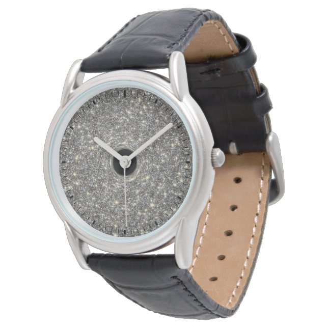 Montre Trou Noir Supermassif Au Milieu D'Une Galaxie. (Incliné)