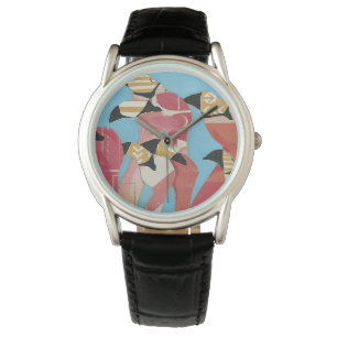 Montre Troupeau des Flamants roses