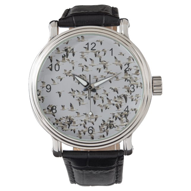 Montre Troupeau d'oies en vol (devant)