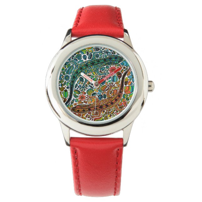 Montre Trouvez les geckos (devant)