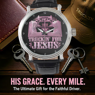 Montre Truckin' For Jesus: Pink Faith
