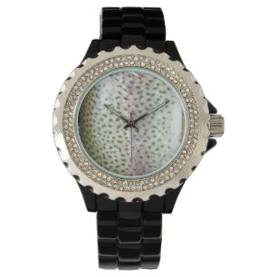 Montre Truite arc-en-ciel, mouche