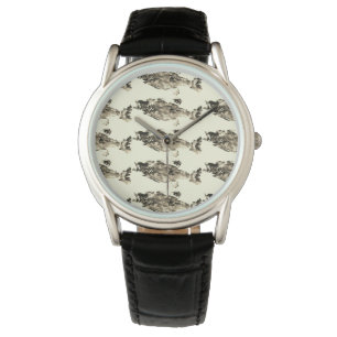 Montre Truite, basse et crappie trois poissons favori