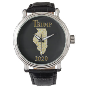 MONTRE TRUMP 2020 ILLINOIS WATCH
