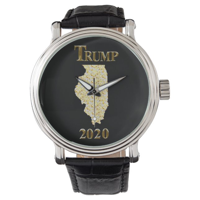 MONTRE TRUMP 2020 ILLINOIS WATCH (devant)