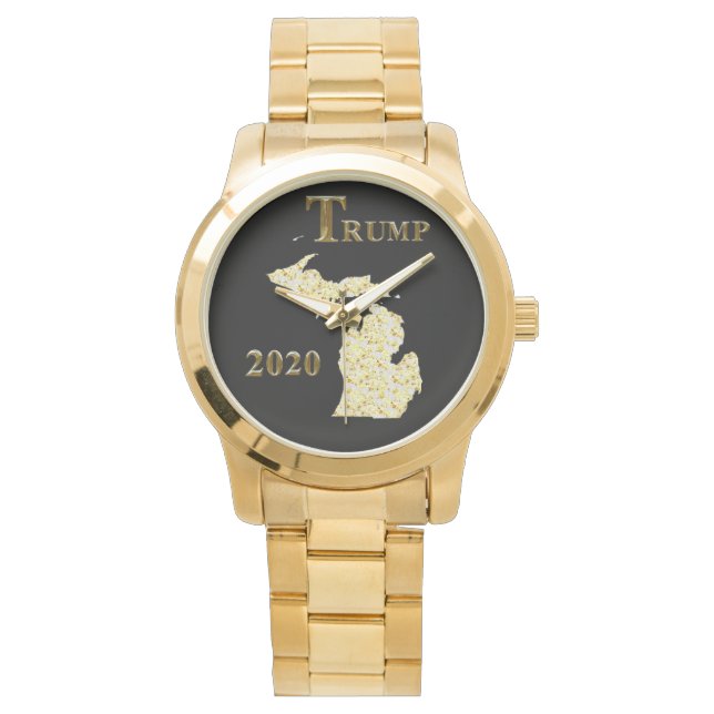 MONTRE TRUMP 2020 MICHIGAN WATCH (devant)