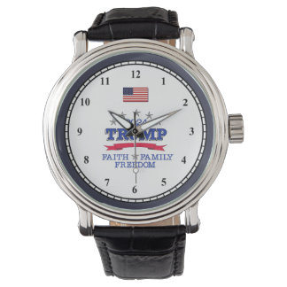 Montre Trump 2024 Foi Liberté familiale