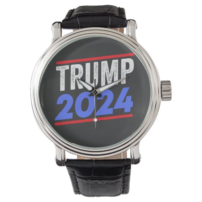 Montre Trump 2024 Pour le président Donald Jr. Maga Elect (devant)