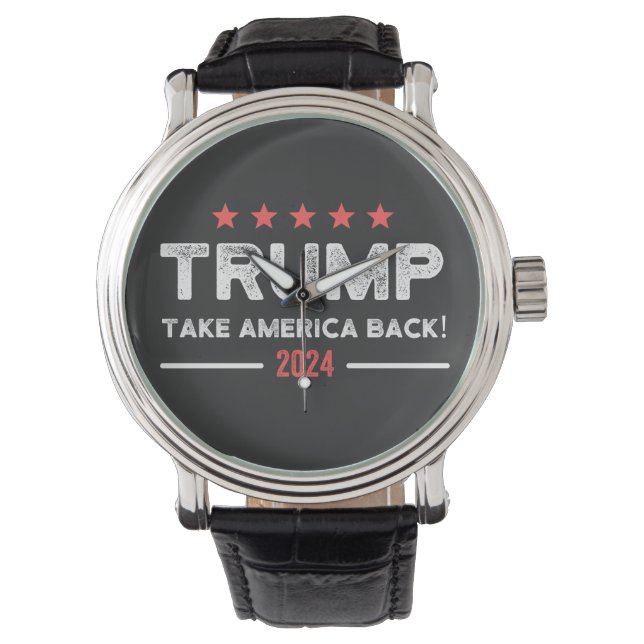 Montre Trump 2024 : Reprendre l'Amérique (devant)