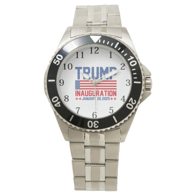 Montre Trump 47e inauguration 2025 (devant)