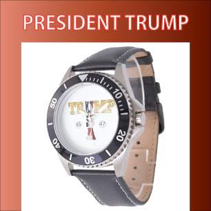 Montre Trump Gold 💖 Presidential USA 45 47