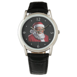Montre Trump Santa Noël : Dessin patriotique festif