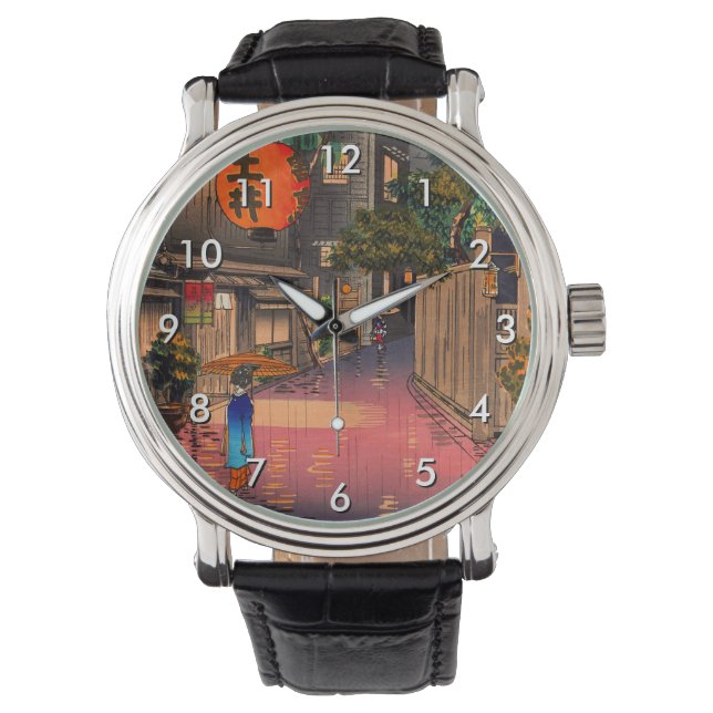 Montre Tsuchiya Koitsu - Soirée à Ushigome (devant)