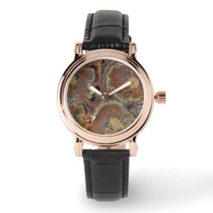 Montre Tubulaire Fleurissant Onyx