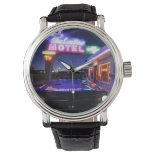 Montre Tucumcari, Nouveau Mexique, Etats-Unis. Itinérair