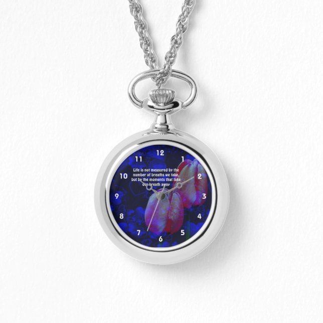 Montre Tulips Hearts Life Attitude Taux d'inspiration (Recto)