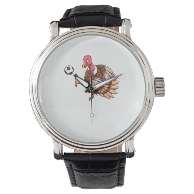 Montre Turquie Football Thanksgiving Turquie Jouer Au Foo (devant)