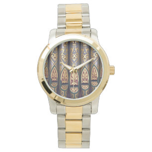Montre Tuyaux d'organes peints