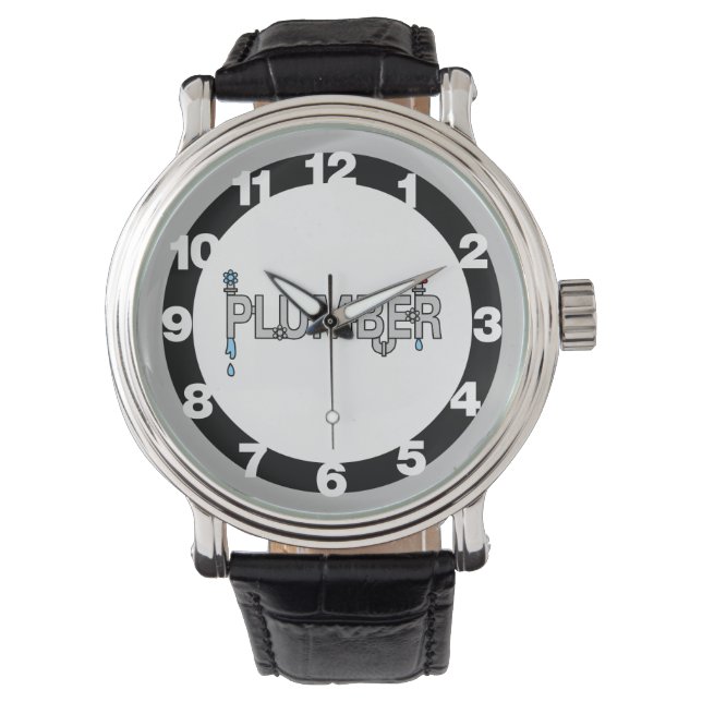 Montre Tuyaux en plomberie (devant)