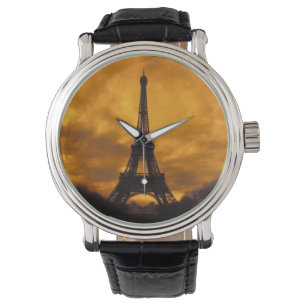 Montre UE, France, Paris. Tour Eiffel.