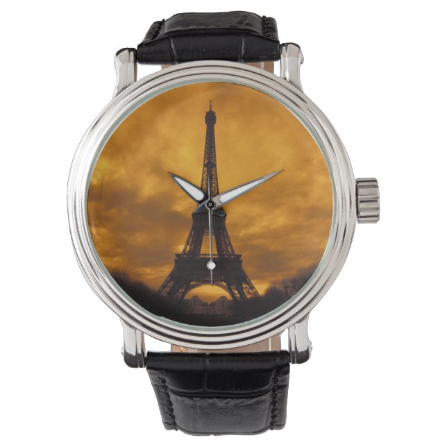 Montre UE, France, Paris. Tour Eiffel. (devant)