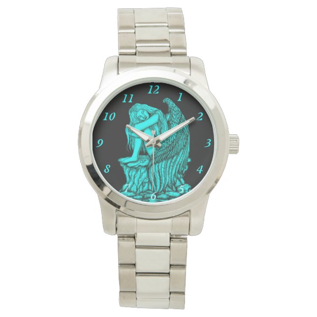 Montre Un ange endormi sur la pierre (devant)