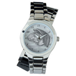 Montre Un Ange endormi sur les nuages des cieux