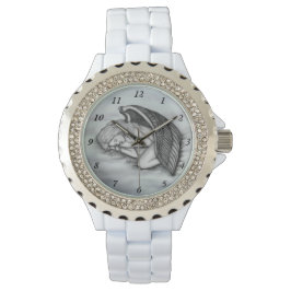 Montre Un Ange endormi sur les nuages des cieux