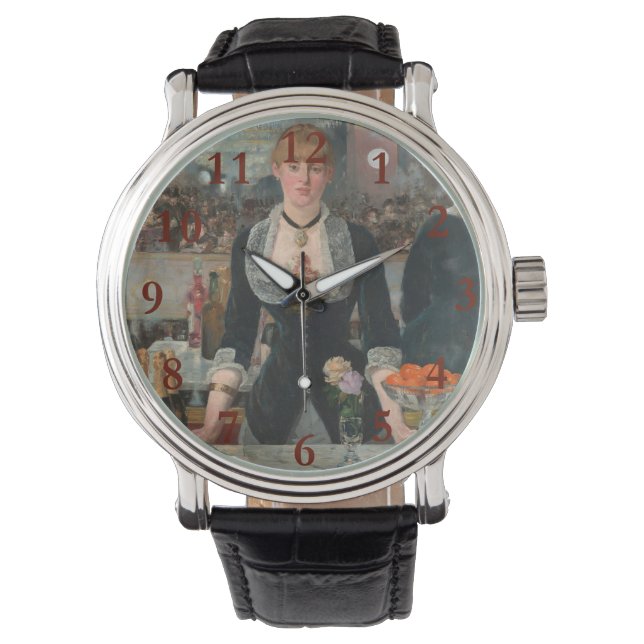 Montre Un bar aux Folies-Bergère Edouard Manet (devant)