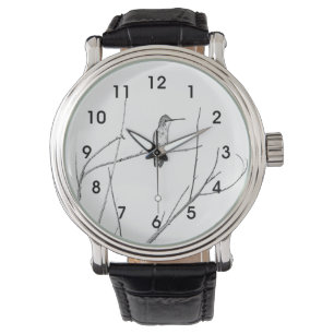 Montre Un colibri sur un bâton