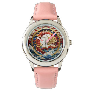 Montre Un dragon à souffle de feu intelligence artificiel