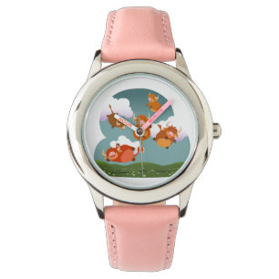 Montre Un joli dessin sur les vaches flottantes des Highl