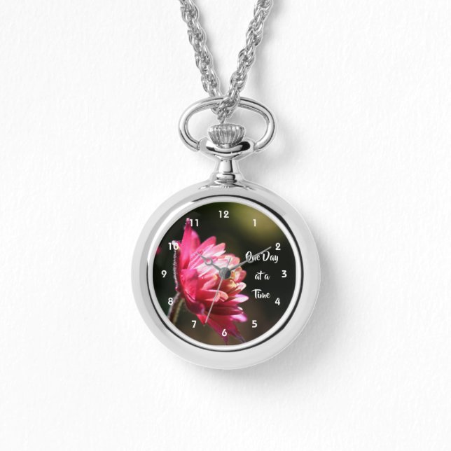 Montre Un Jour À La Fois Citer Fleur Au Soleil (Recto)