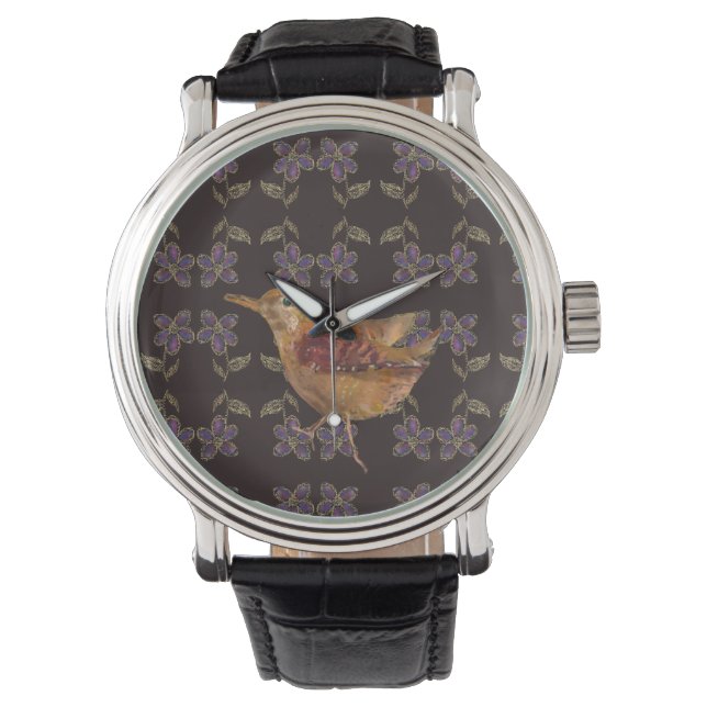 Montre Un oiseau mignon (devant)