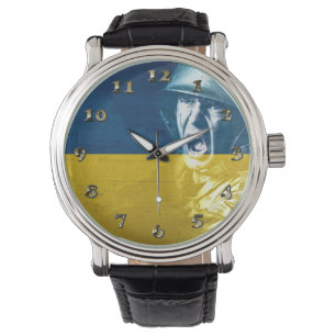 Montre Un soldat de la paix en Ukraine en guerre