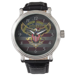 Montre Un vétéran des forces armées américaines, fiè