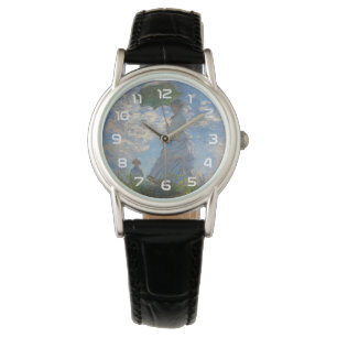 Montre Une femme avec un parasol   Paysage français