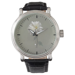Montre Une marguerite blanche