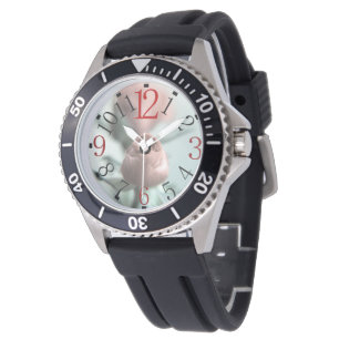 Montre Une rose rose pour votre chéri...