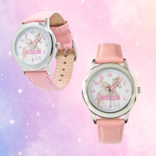 Montre Unicorn Personnalisée Custom Kid's Watch (Créateur téléchargé)