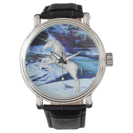 Montre Unicorne dans la neige